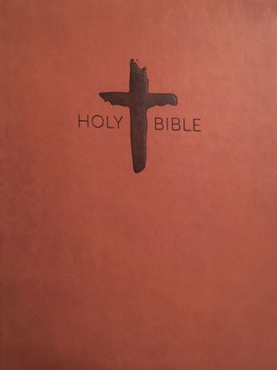 KJVER Sword Study Bible, Giant Print, Chestnut, Indexed - Re-vived