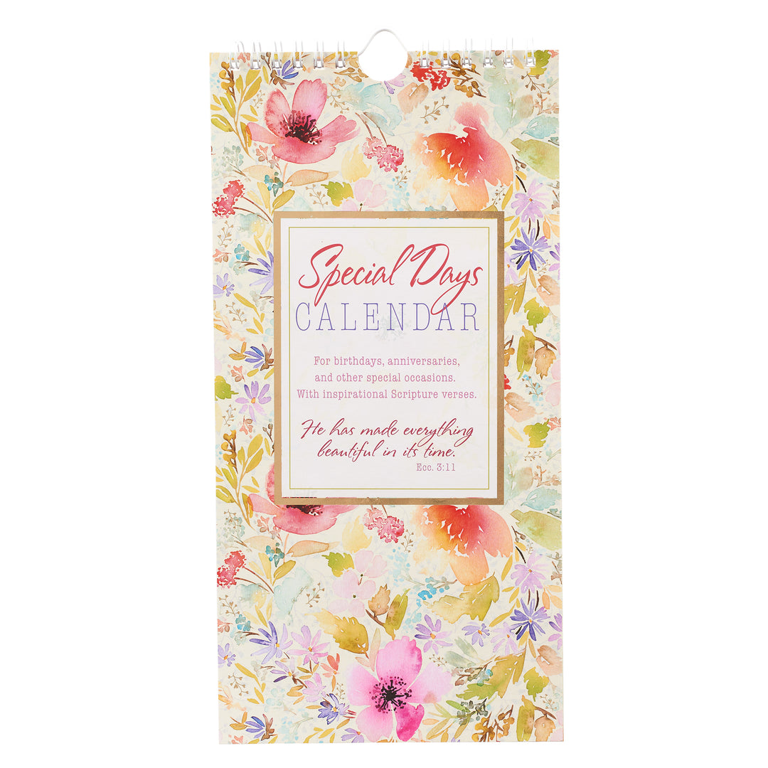 Special Days Calendar - Re-vived