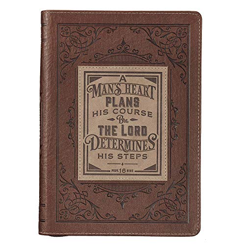 Man's Heart Journal with Zip