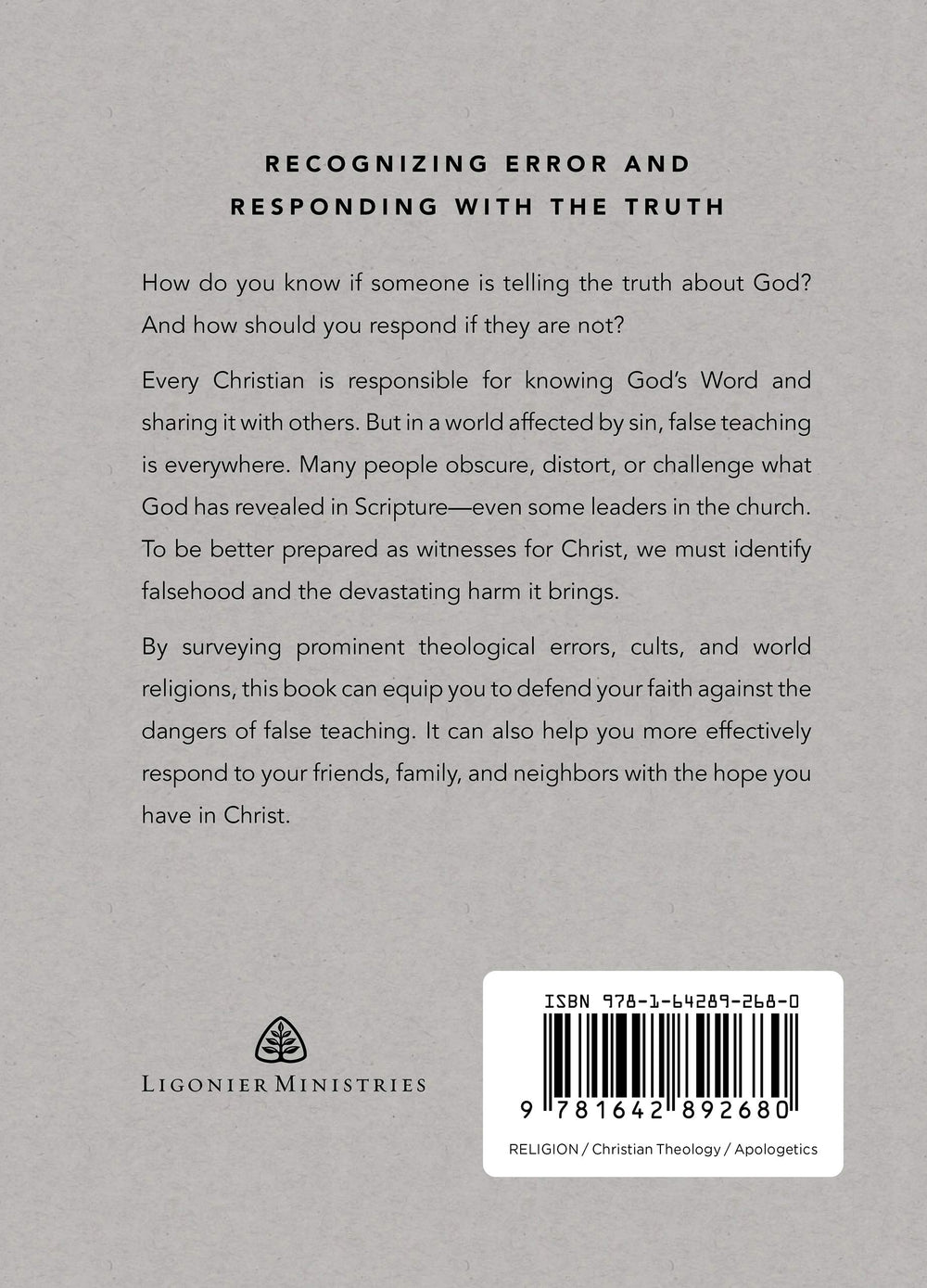 A Field Guide on False Teaching - Re-vived