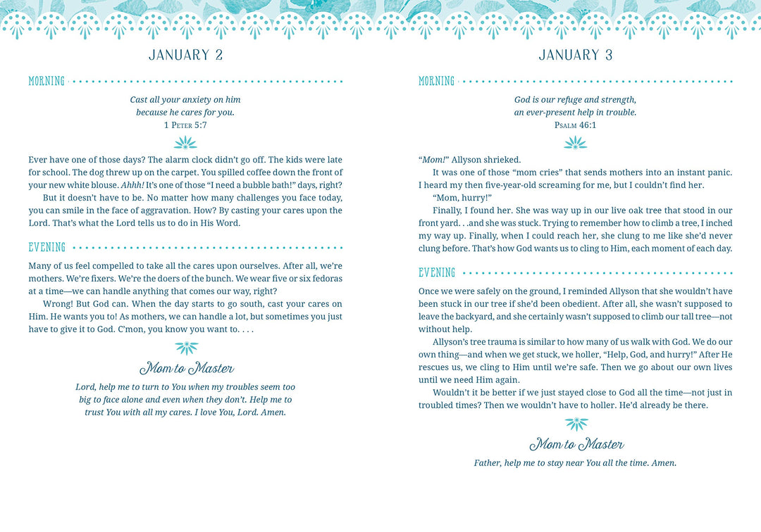Encouraging Words For Mothers Morning & Evening - Re-vived