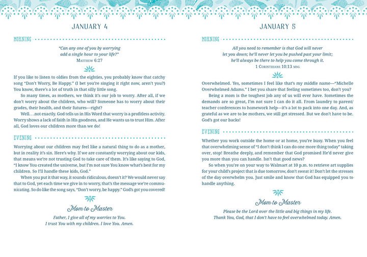 Encouraging Words For Mothers Morning & Evening - Re-vived