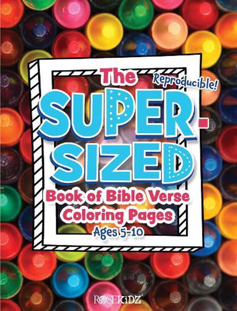 The Super-Sized Book of Bible Verse Coloring Pages