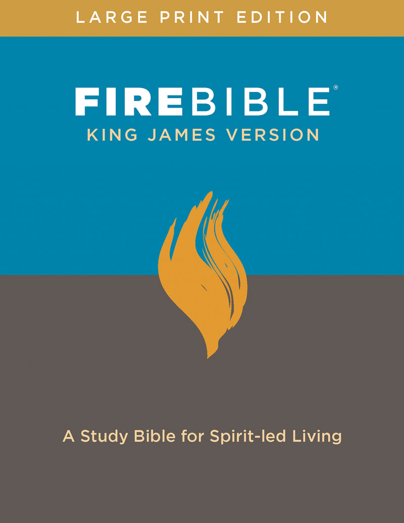 KJV Fire Bible, Large Print