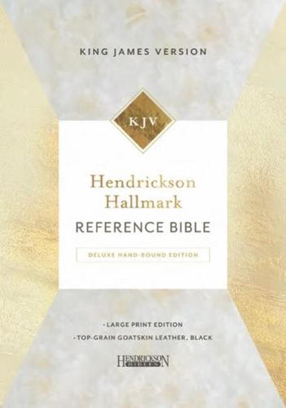 Hendrickson Hallmark Reference Bible: Deluxe Handbound Editi - Re-vived
