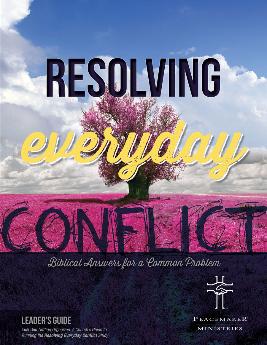 Resolving Everyday Conflict Leaders Guide with Church Guide - Re-vived