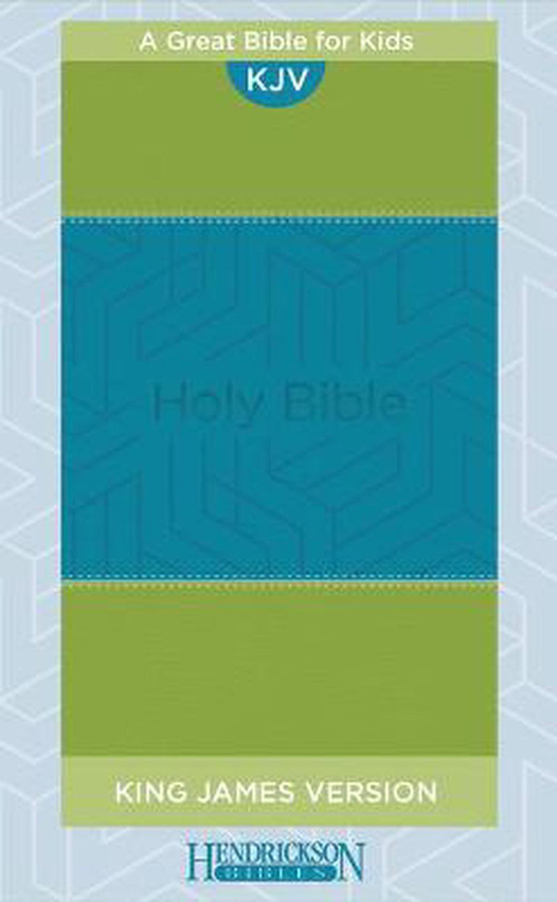 KJV Kids Bible, Blue/Green