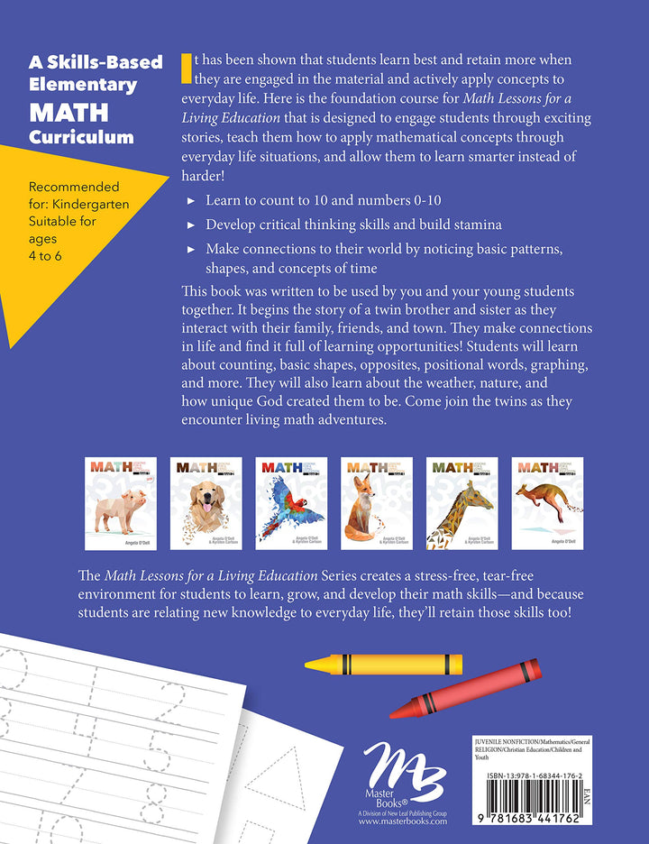 Math Lessons for a Living Education, Level K - Re-vived