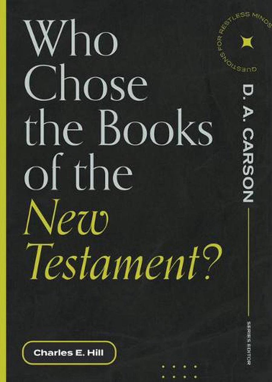 Who Chose the Books of the New Testament? - Re-vived