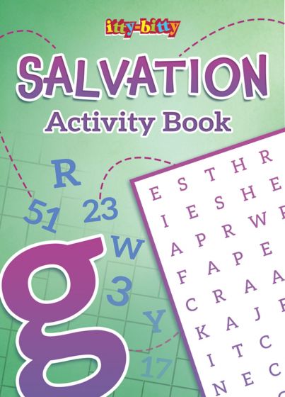 Itty Bitty: Salvation Activity Book - Re-vived