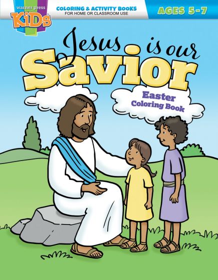 Jesus is Our Saviour Easter Colouring Book