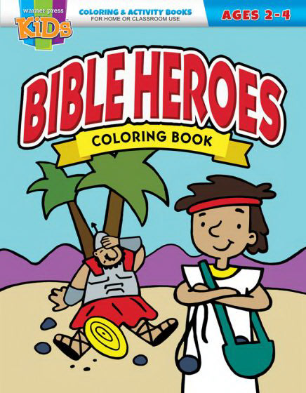 Bible Heroes Coloring Book - Re-vived
