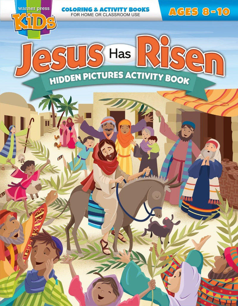 Jesus Has Risen Hidden Pictures Activity Book - Re-vived