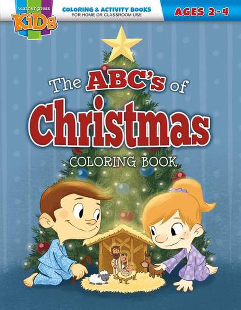 The ABC's of Christmas Coloring Activity Book - Re-vived