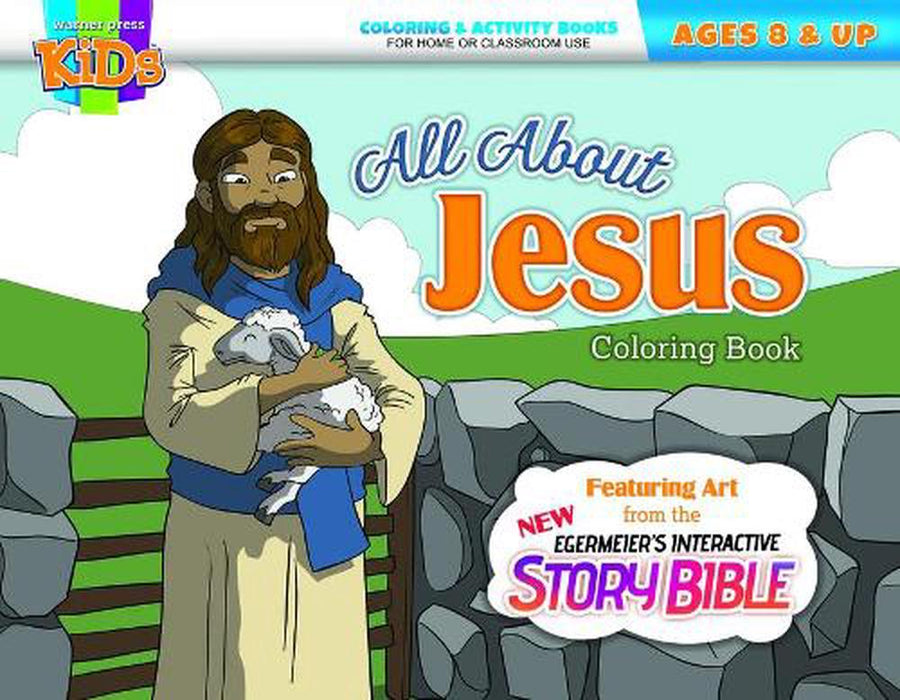 All About Jesus Coloring Book - Re-vived