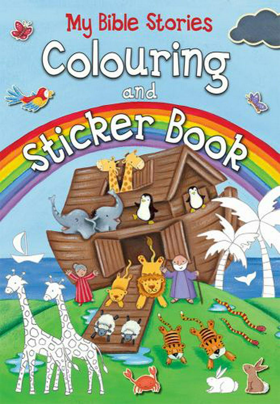 My Bible Stories Colouring And Sticker Book - Re-vived
