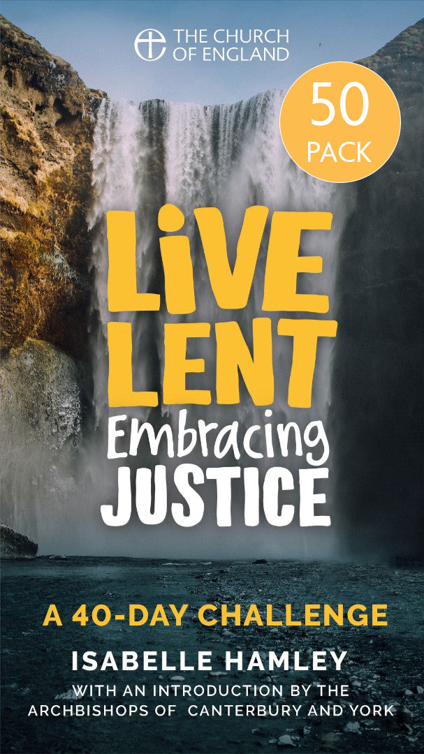 Live Lent: Embracing Justice (Adult pack of 50)