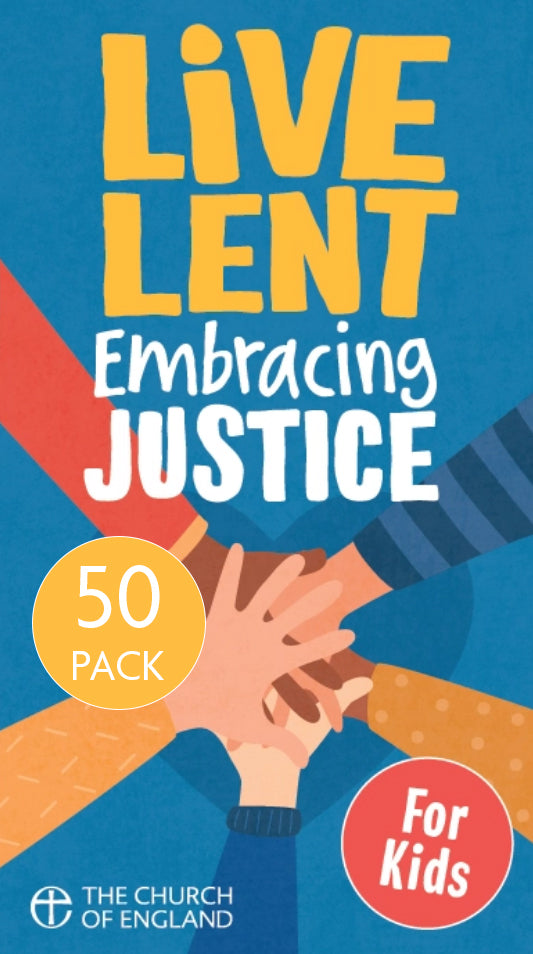 Live Lent: Embracing Justice (Kids pack of 50) - Re-vived