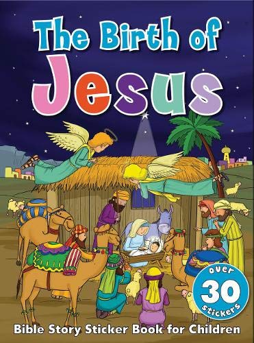 Bible Story Sticker Book for Children: The Birth of Jesus - Re-vived