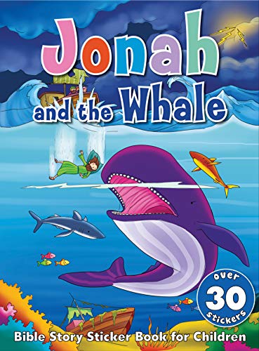 Bible Story Sticker Book for Children: Jonah and the Whale - Re-vived