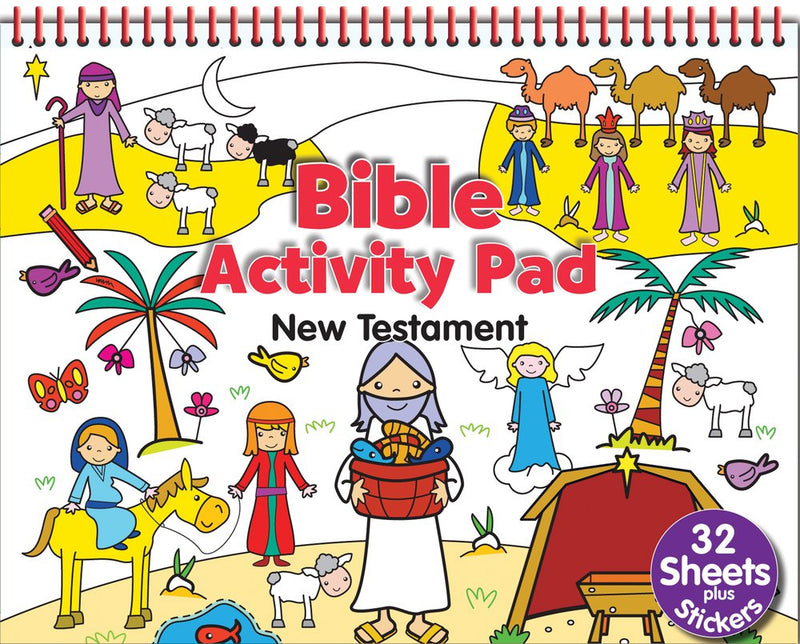 Bible Activity Pad: New Testament - Re-vived