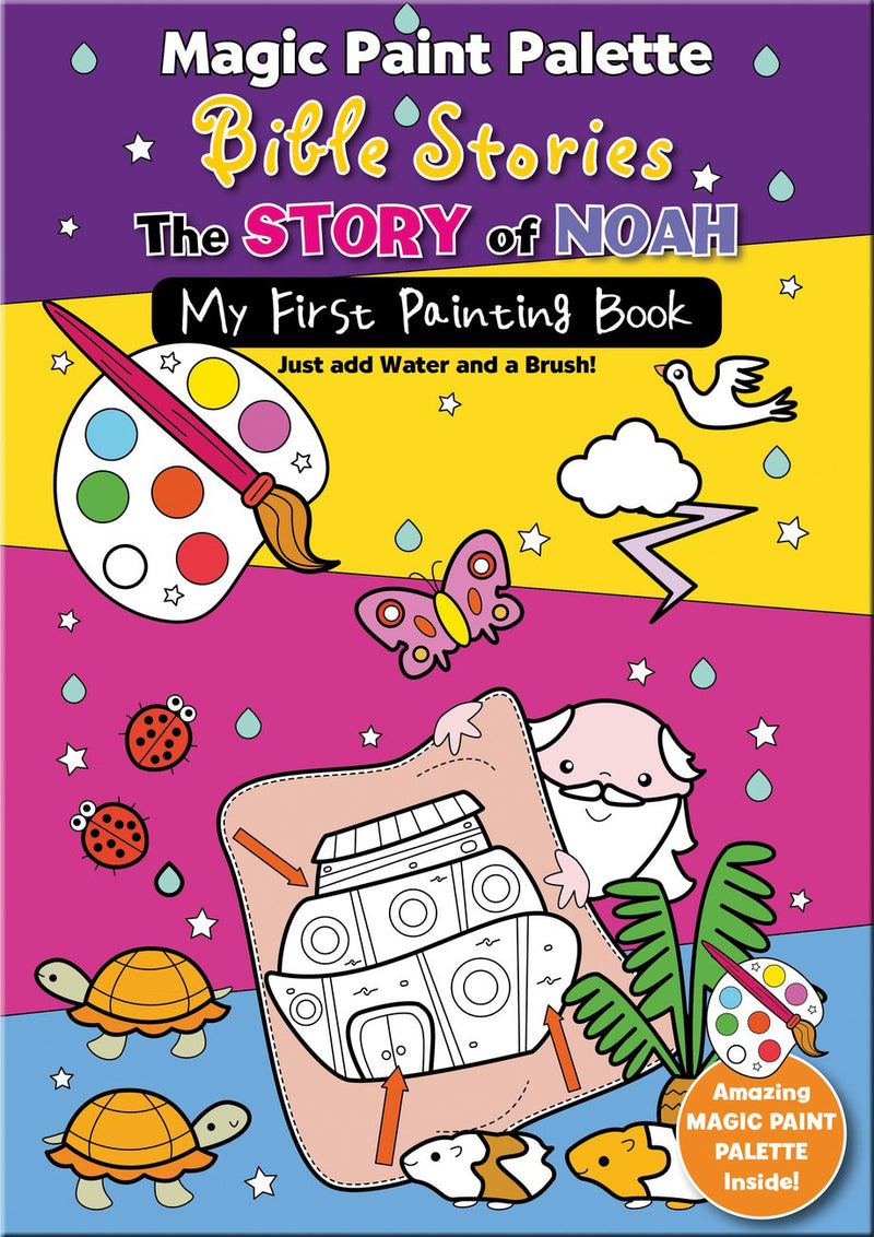Magic Paint Palette Bible Stories: The Story Of Noah