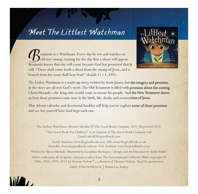 The Littlest Watchman - Advent Calendar - Re-vived