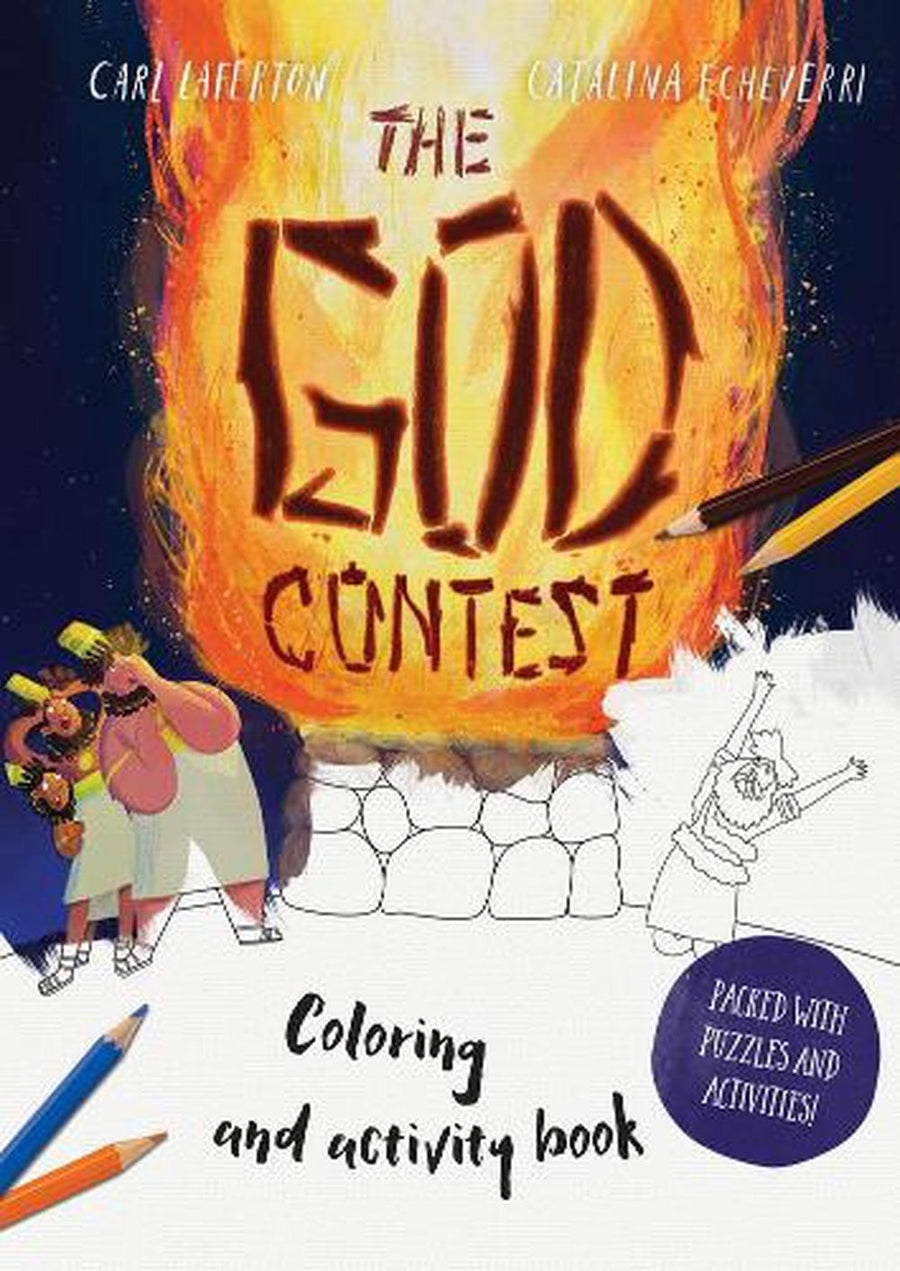 The God Contest Colouring and Activity Book - Re-vived