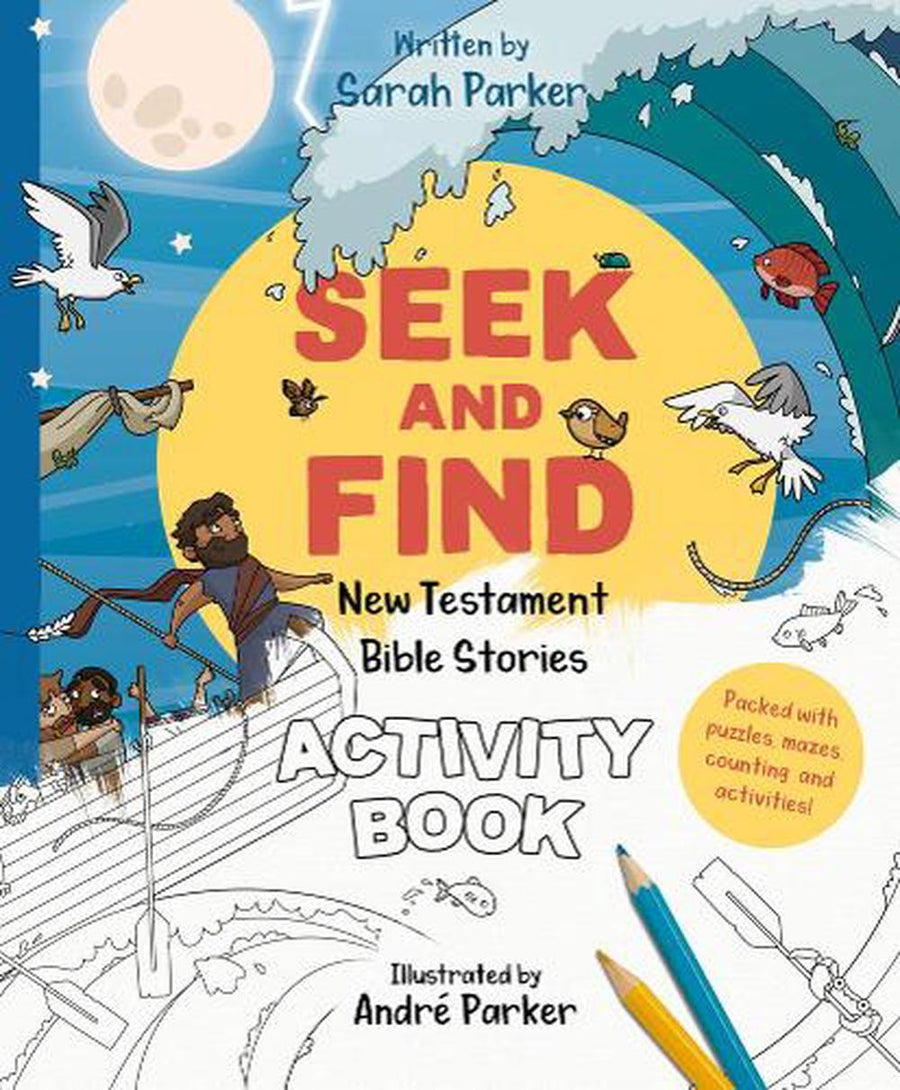 Seek and Find: New Testament Activity Book - Re-vived