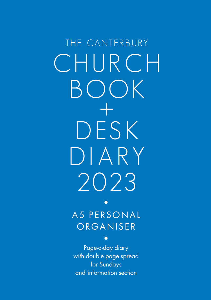 Canterbury Church Book & Desk Diary 2023 A5 Edition