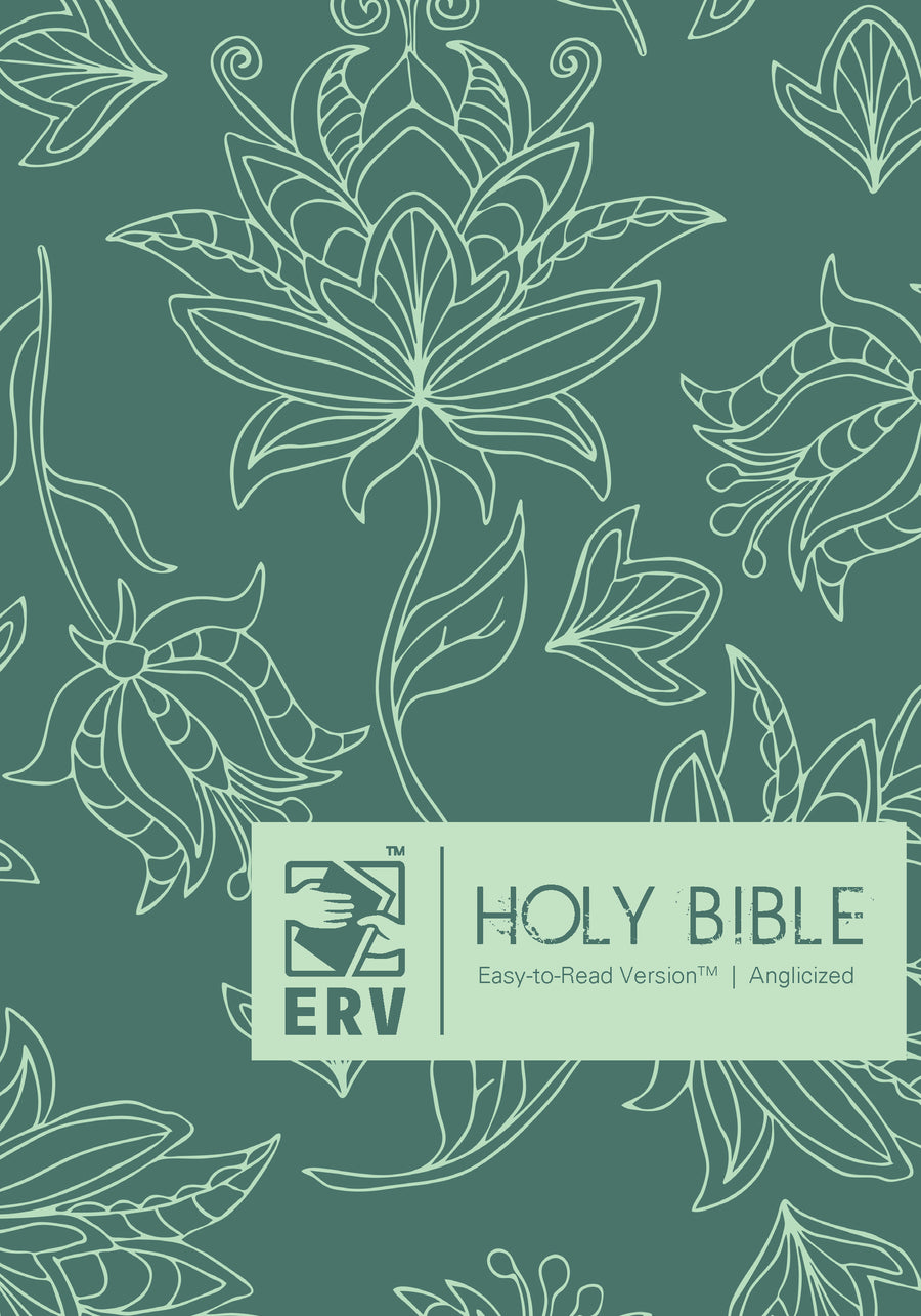ERV Holy Bible, Floral, Anglicized - Re-vived