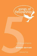 Songs of Fellowship 5 Words Edition Paperback Book - Songs of Fellowship - Re-vived.com