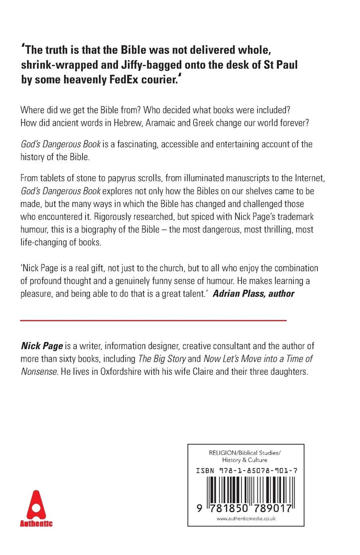 God's Dangerous Book: The Surprising History Of The World' - Re-vived
