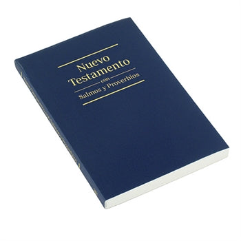 Spanish New Testament with Psalms and Proverbs, Blue - Re-vived