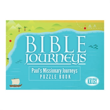 Bible Journeys: Paul's Missionary Puzzle Book - Re-vived