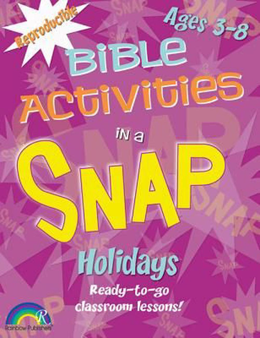 Bible Activities in a Snap: Holidays Ages 3-8 - Re-vived