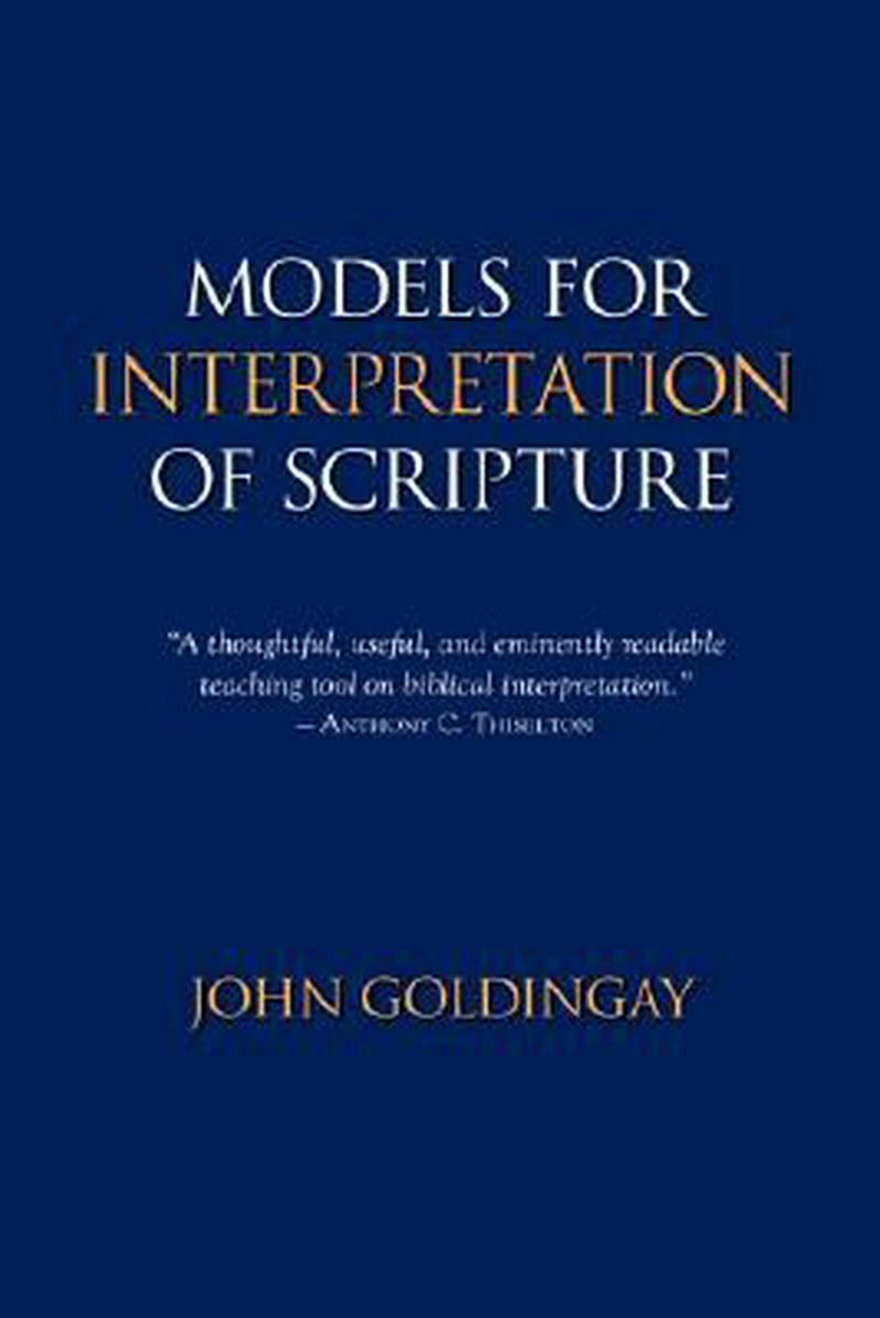 Models For Interpretation Of Scripture