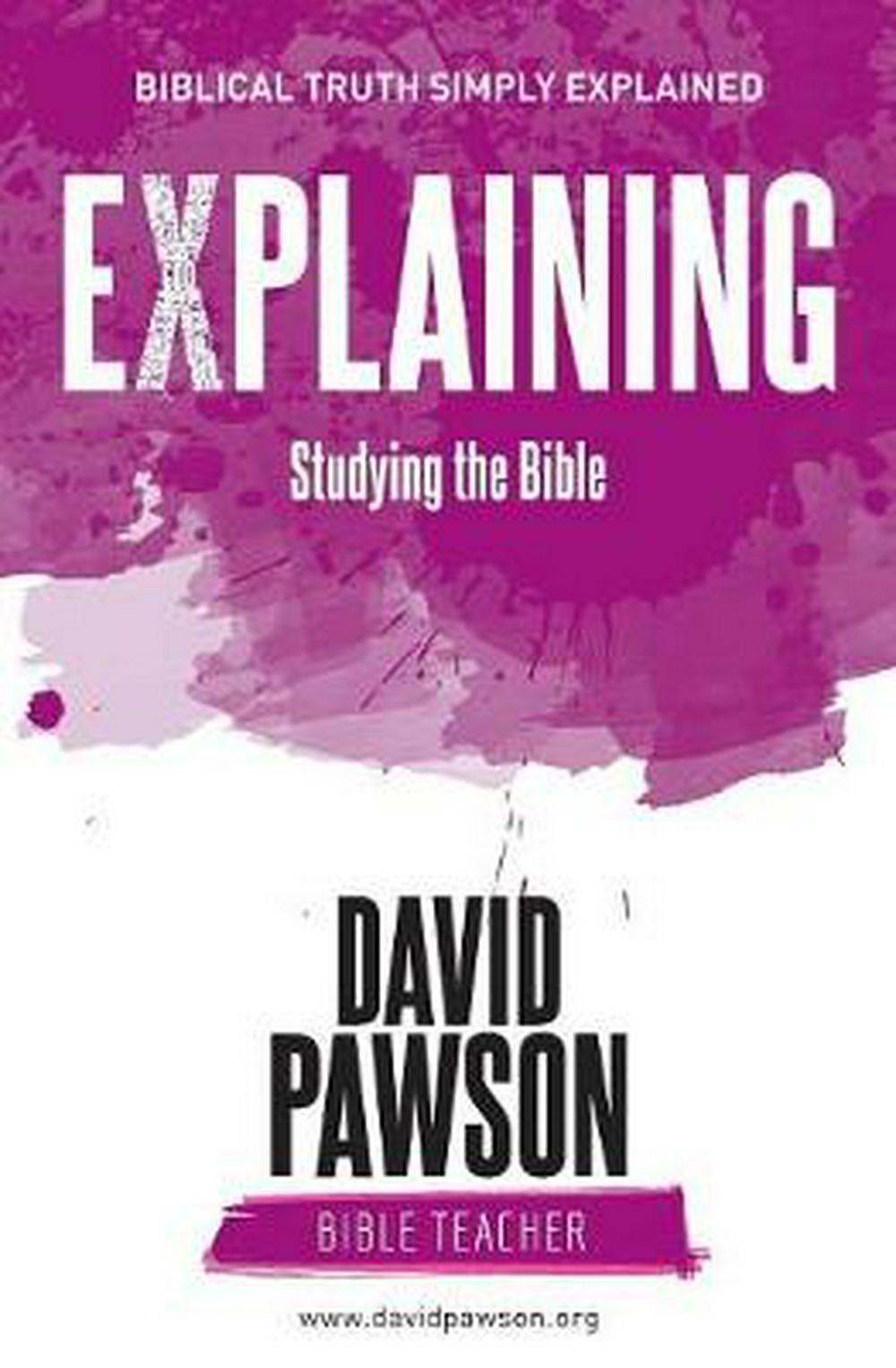 Explaining Studying the Bible - Re-vived