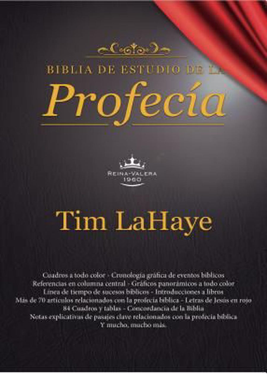 Biblia de Estudio de la Profecía, Negro con Índice - Re-vived