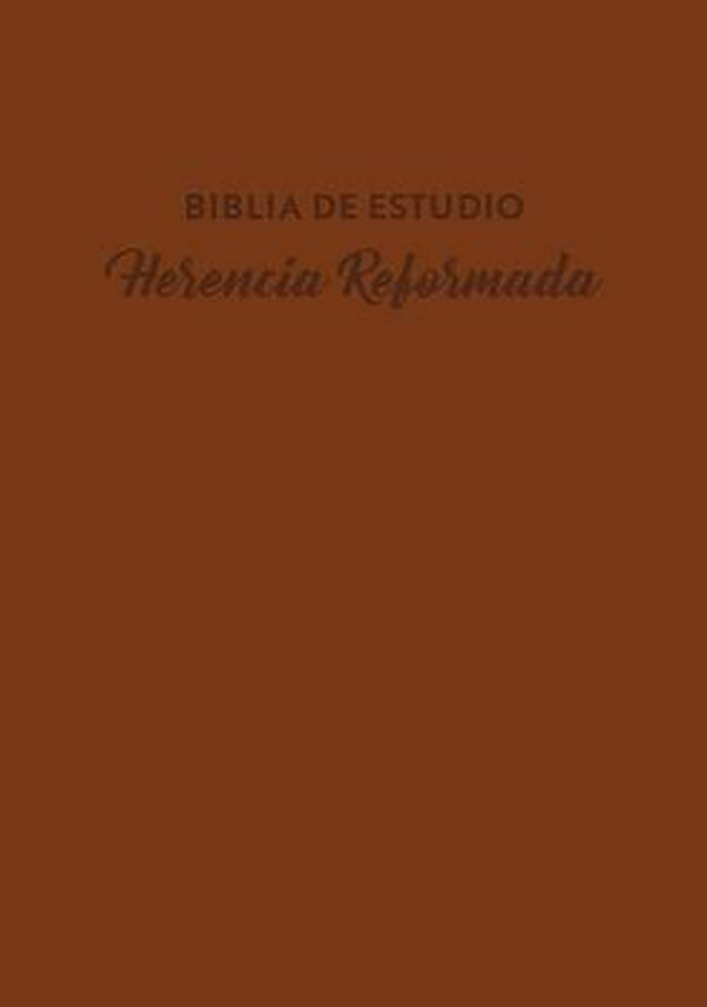 Biblia De Estudio Herencia Reformada Paperback - Re-vived
