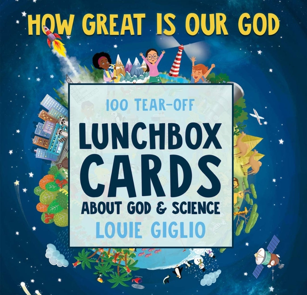 How Great is Our God 100 Tear-Off Lunchbox Cards - Re-vived