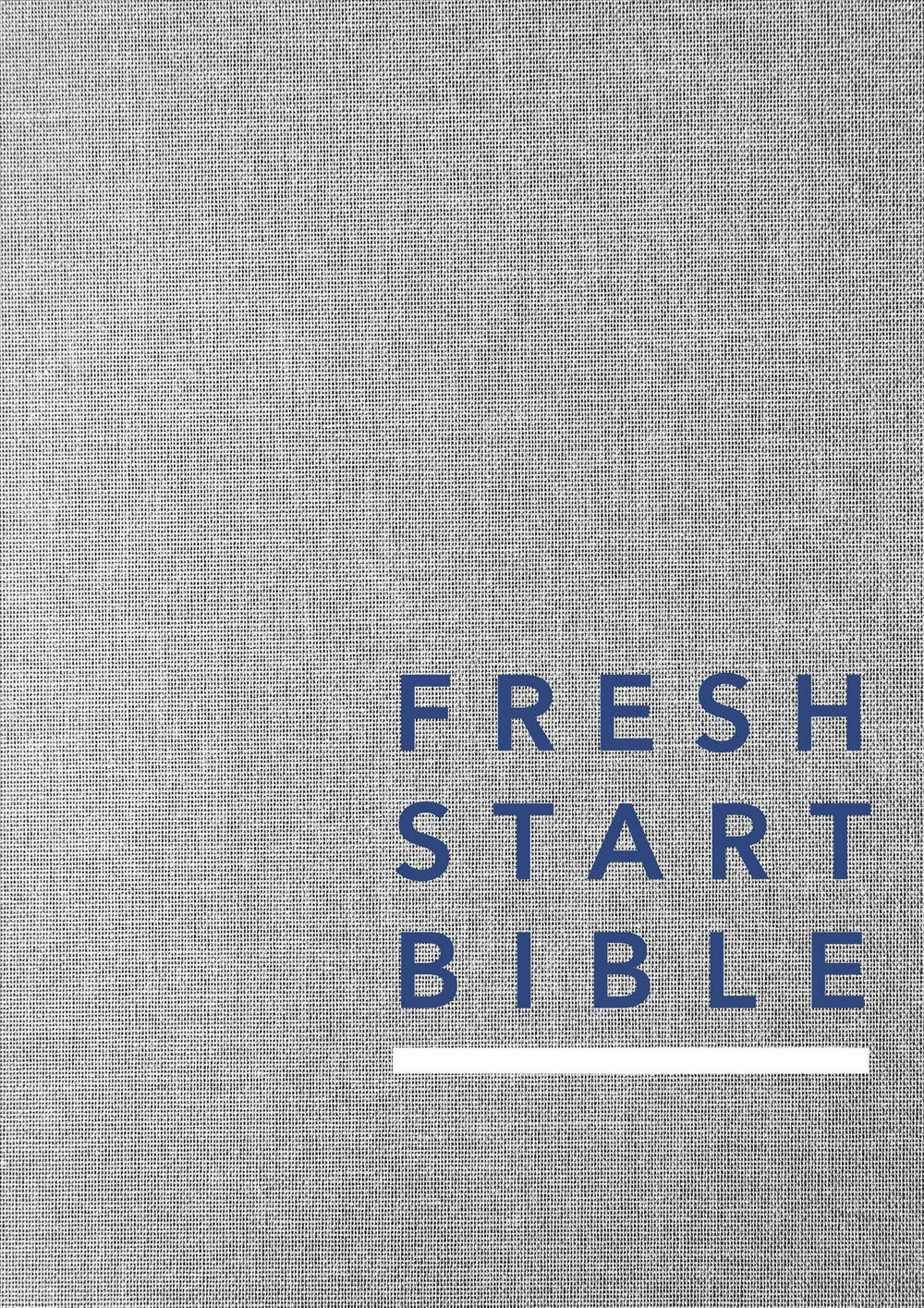 NLT Fresh Start Bible, Hardcover - Re-vived