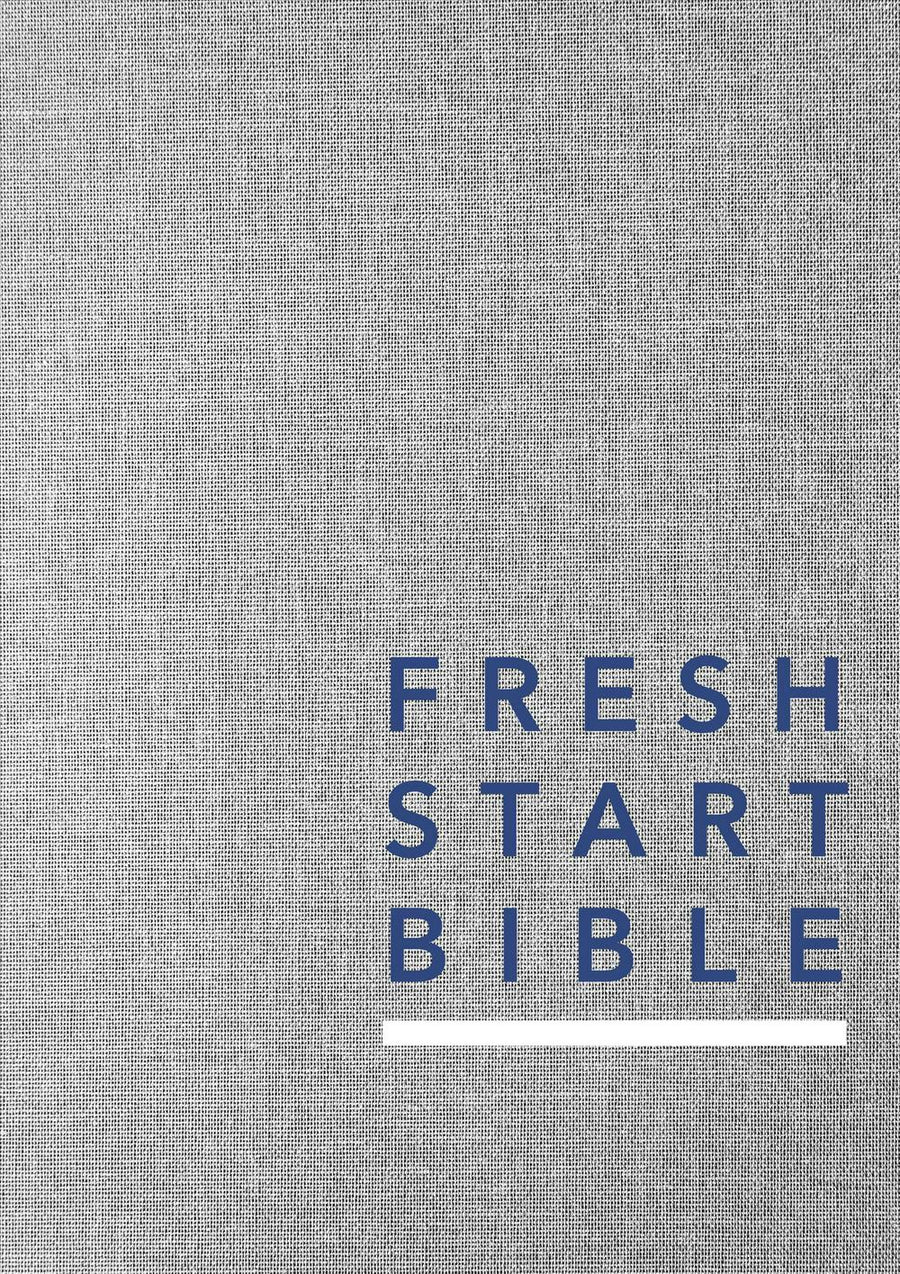 NLT Fresh Start Bible, Hardcover - Re-vived