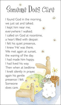 Someone Does Care Prayer Cards - Re-vived