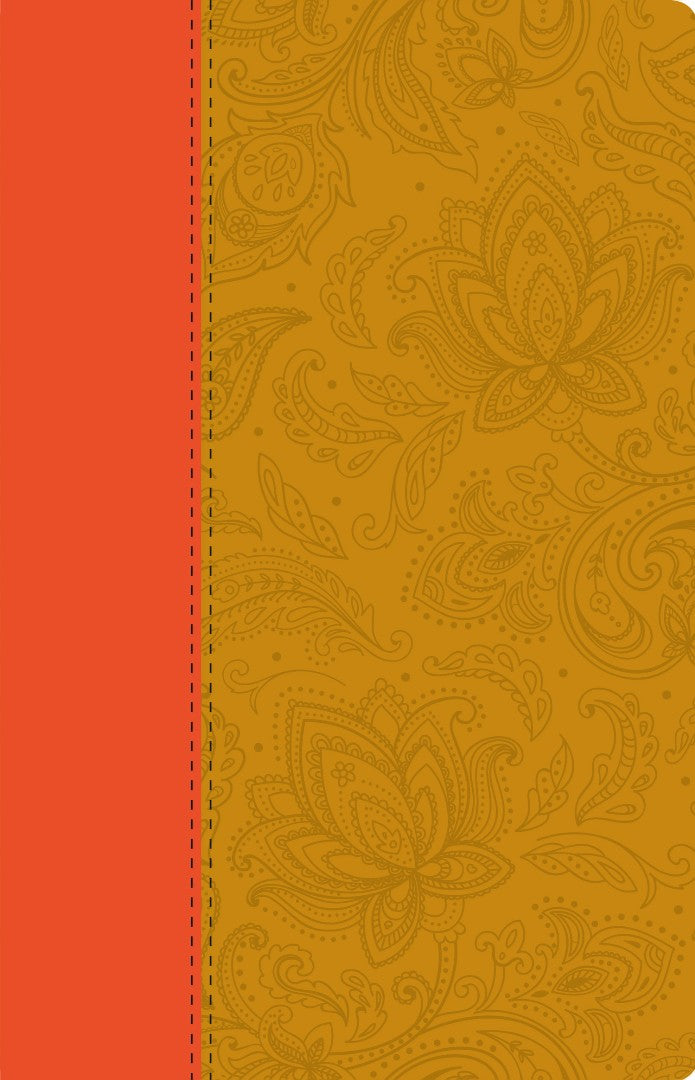 ESV Anglicised Thinline Bible, Paisley Tan - Re-vived