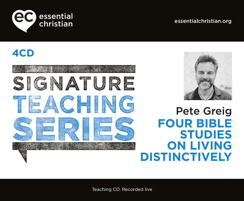 Living Distinctively: Signature Teaching Series 4 Talk Audio CD Pack