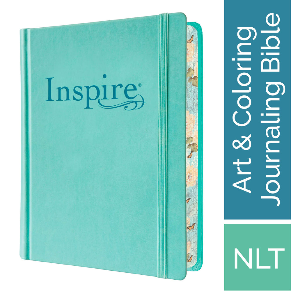 NLT Inspire Bible Aquamarine - Re-vived