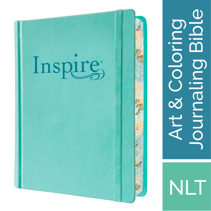 NLT Inspire Bible Aquamarine - Re-vived