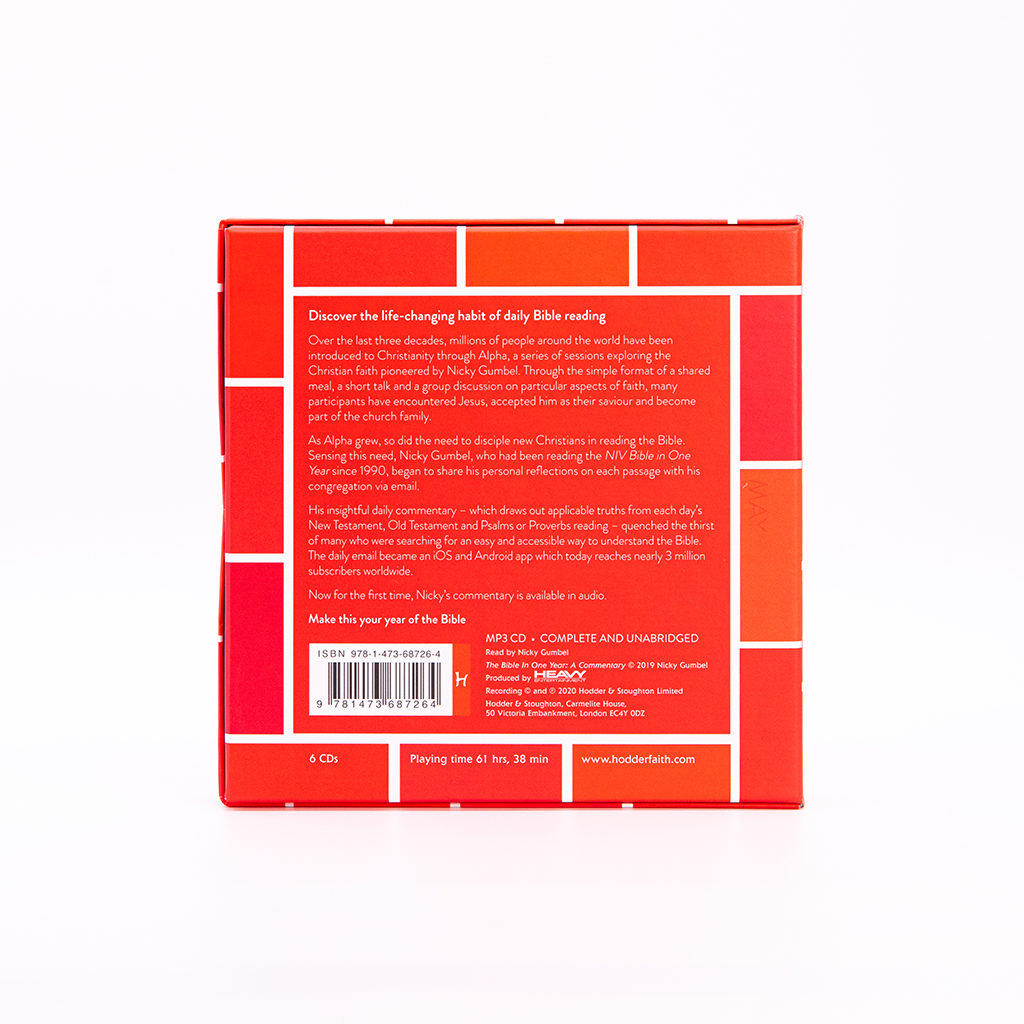 The Bible In One Year Audio CD - Re-vived