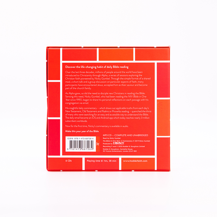 The Bible In One Year Audio CD - Re-vived